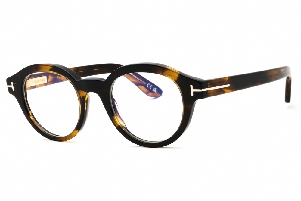 NWT Tom Ford FT6037-B-055 Red Round 49mm Glasses